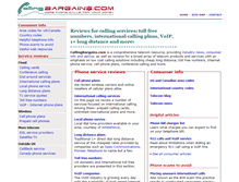 Tablet Screenshot of callingbargains.com